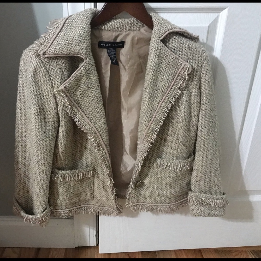 New York and Company Tweed Blazer